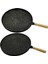 Çift Taraflı Döküm Granit Bazlama - Gözleme Tavası 36CM (5131) 1