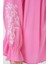Nakışlı Örme Bluz 941 - Pembe 4