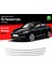 S-Dizayn Renault Fluence Krom Ön Tampon Çıtası 4 Prç. 2013-2016 M 1