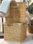 Dekoratif Bambu Çok Amaçlı Sepet Kare 30X30CM 5