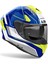 Aıroh Spark 2 Chrono Blue Yellow Gloss Kask 2
