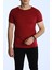 Eko Slimfit Basic Tişört Bordo 5