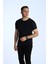 Eko Slimfit Basic Tişört Siyah 1