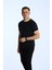 Eko Slimfit Basic Tişört Siyah 3