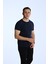 Eko Slimfit Basic Tişört Lacivert 1