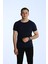 Eko Slimfit Basic Tişört Lacivert 4
