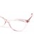 Pembe Zonara Vintage & Retro Gözlük 4