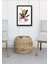 Ahşap Çerçeveli Boho Minimalist Geometrik Soyut Doğatemalı Modern Duvar Dekoru Poster Tablo 3