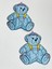 Ütü Ile Yapışan Bebek Battaniye Aplikesi / Bebek ve Çocuk Aplikesi / 2 Li Set 1
