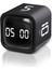 GT-1 Pomodoro Zamanlayıcı Küp | Flip Timer | Öğrenci Ders Çalışma Saati, Geri Sayım, Mutfak Kronometresi - Siyah 1