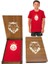 Orijinal 5 Yıldız Kırmızı Çocuk Forma T-Shirt Aslan Ahşap Kutu Hediyeli 1