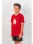 Orijinal 5 Yıldız Kırmızı Çocuk Forma T-Shirt Aslan Ahşap Kutu Hediyeli 3