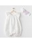 AC25573 Magical Butterfly Müslin Bebek Tulum Takım White 1
