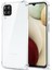 Samsung Galaxy A12 ile Uyumlu Kapak Köşe Korumalı Airbag Antishock Şeffaf Silikon Kılıf 1
