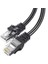 Yüksek Hızlı Fabrikasyon Cat6 Ethernet Internet Lan Ağ Network Patch Kablo Siyah - 50CM 1