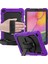Samsung Galaxy T510 Tab A 10.1 Kılıf Pars Tablet Kapak - Mor Yktsn 4