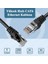 Yüksek Hızlı Fabrikasyon Cat6 Ethernet Internet Lan Ağ Network Patch Kablo Siyah - 1 Metre 4