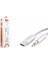 AX75 Type-C To 3.5 mm Metal Hasır Aux Kablo 1