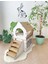 Ahşap İki Katlı Kedi Kalesi │ Modern Tavşan Mobilyası │ Ahşap Evcil Hayvan Evi │ QPR DESIGN 3