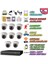 BYXMD136BSET8 8 Kameralı 5MP Dome AI Destekli İç Mekan Güvenlik Seti, 36 IR LED 1