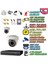 Byxmd136bset2 2'li 5mp Dome Kamera Seti - Aı Destekli Iç Mekan Güvenliği, 36 Ir Led 1