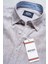 Erkek Tailored Fit Uzun Kol Logo Nakışlı Yıkamalı Pamuk Keten Gömlek Lindy Ls B01.251.709 - Karamel 2