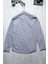 Erkek Tailored Fit Uzun Kol Logo Nakışlı Yıkamalı Pamuk Keten Gömlek Lindy Ls B01.251.709 - Gri 5