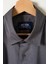 Erkek Comfort Fit Basic Kısa Kol Tek Cepli Yıkamalı Gabardin Gömlek Kansas Ss B01.251.428 - Füme 3