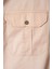 Erkek Comfort Fit Kısa Kol Çift Cep Kapaklı Yıkamalı Poplin Gömlek Fargo Ss B01.251.387 - Bej 5