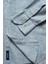 Erkek Tailored Fit Uzun Kol Logo Nakışlı Yıkamalı Pamuk Keten Gömlek Lindy Ls B01.251.709 - Haki 3