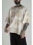 Sarı Nakış Işlemeli Oversize T-Shirt 2