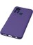 Infinix Hot 11S Kılıf Nano Içi Kadife Silikon - Mor Yktsn 4