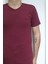 Fistan Store Erkek Düz Spor Kesim Dar Kalıp V - Yaka T-Shirt 2