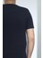 Fistan Store Erkek Düz Spor Kesim Dar Kalıp V - Yaka T-Shirt 4