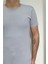 Fistan Store Erkek Düz Spor Kesim Dar Kalıp Bisiklet Yaka T-Shirt 2