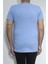 Fistan Store Erkek Düz Spor Kesim Dar Kalıp Bisiklet Yaka T-Shirt 3