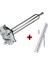 Arçelik T 7380 Sl Titanyum Rezistansı ve Anot Çubuk 2000 Watt Rezistans Titanium 1