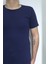 Fistan Store Erkek Düz Spor Kesim Dar Kalıp Bisiklet Yaka T-Shirt 2