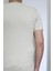Fistan Store Erkek Düz Spor Kesim Dar Kalıp Bisiklet Yaka T-Shirt 4