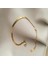 Çelik Bileklik Italyan Ezme Model 0.3 mm Genişlik 17 cm Uzunluk Altın Sarısı Gold 2