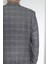 Moda Fistan Store Erkek Gri Kırçıllı Klasik Kesim Rahat Kalıp Çift Düğmeli 6 Drop Blazer Ceket 5