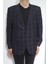 Moda Fistan Store Erkek Ekose Kareli Klasik Kesim Rahat Kalıp Çift Düğmeli 4 Drop Blazer Ceket 2