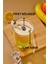 Premium Cam Bardak – Şerit Detaylı, Pipetli, Sızdırmaz Kapaklı / Sarı Şeritli 5