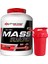 Mass Gainer 3300 gr Çilek Aromalı Kilo Kas Karbonhidrat Tozu 30 Servis Hacim Shaker Hediyeli 1
