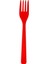 Renkli Kullan At Plastik Çatal 24 Adet 1