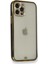 Iphone 12 Pro Kılıf Liva Taşlı Silikon - Siyah Yktsn 2