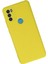 General Mobile Gm 21 Plus Kılıf Nano Içi Kadife Silikon - Sarı Yktsn 3