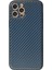 Iphone 12 Pro Kılıf Coco Karbon Silikon - Mavi Yktsn 1