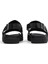 Deri Siyah Erkek Sandalet Back Strap W/ Buckle Logo 5