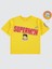 Süperman Erkek Çocuk Tişört 6-9 Yaş Sarı 1